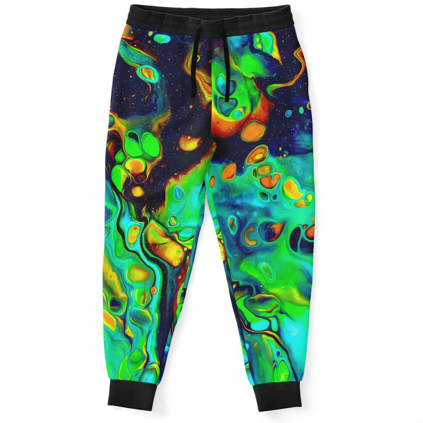 Green liquid space jogger