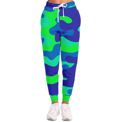 Colorful camouflage jogger