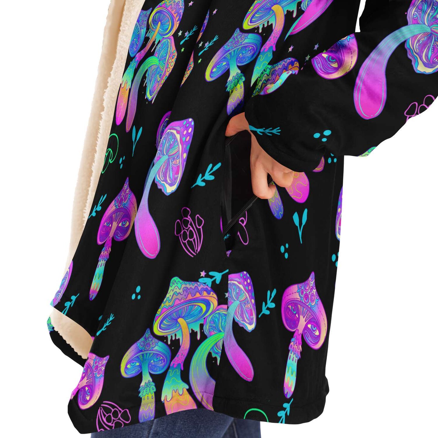 Mushrooms forest Cloak
