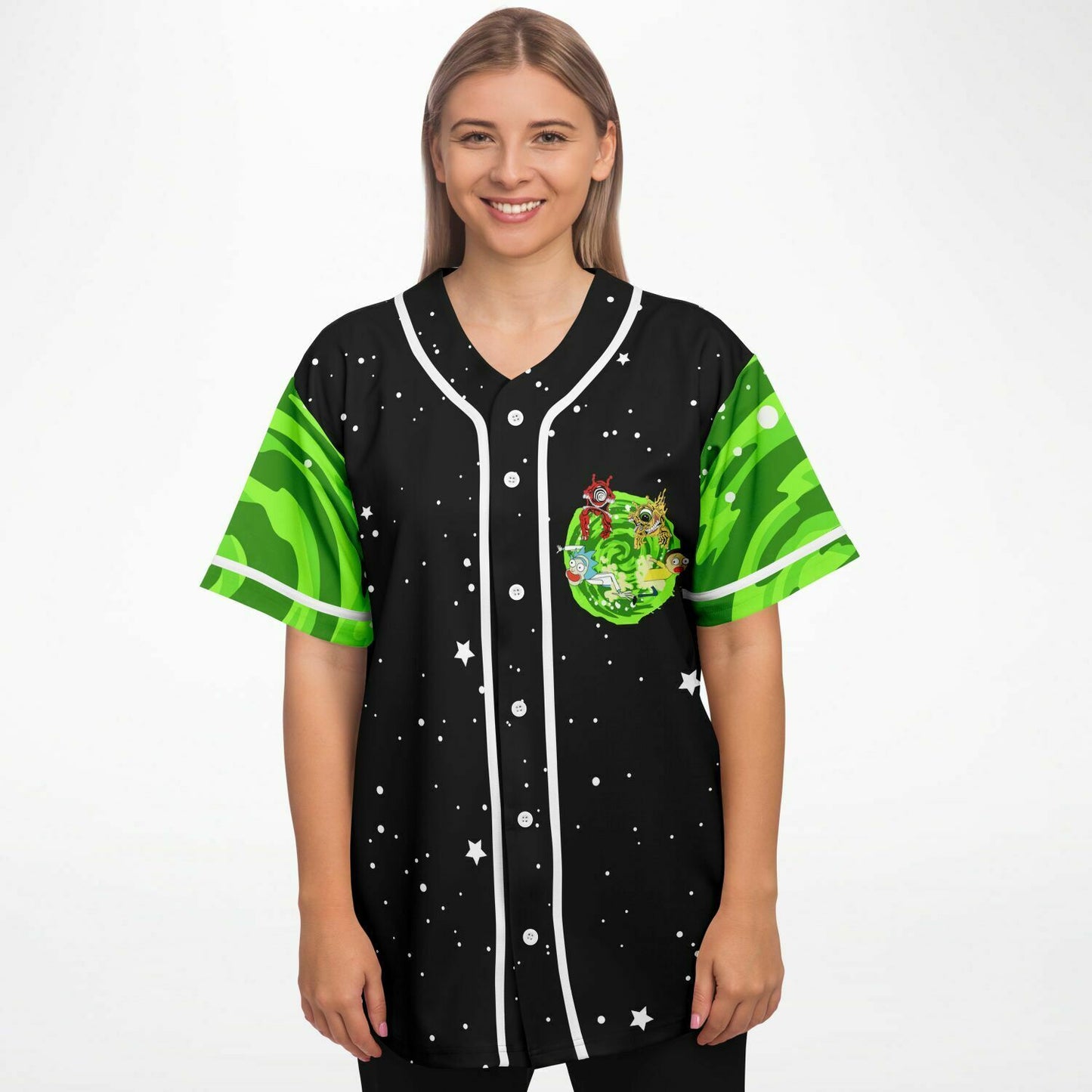 Cyclops army rick and morty crop top baseball jersey V3