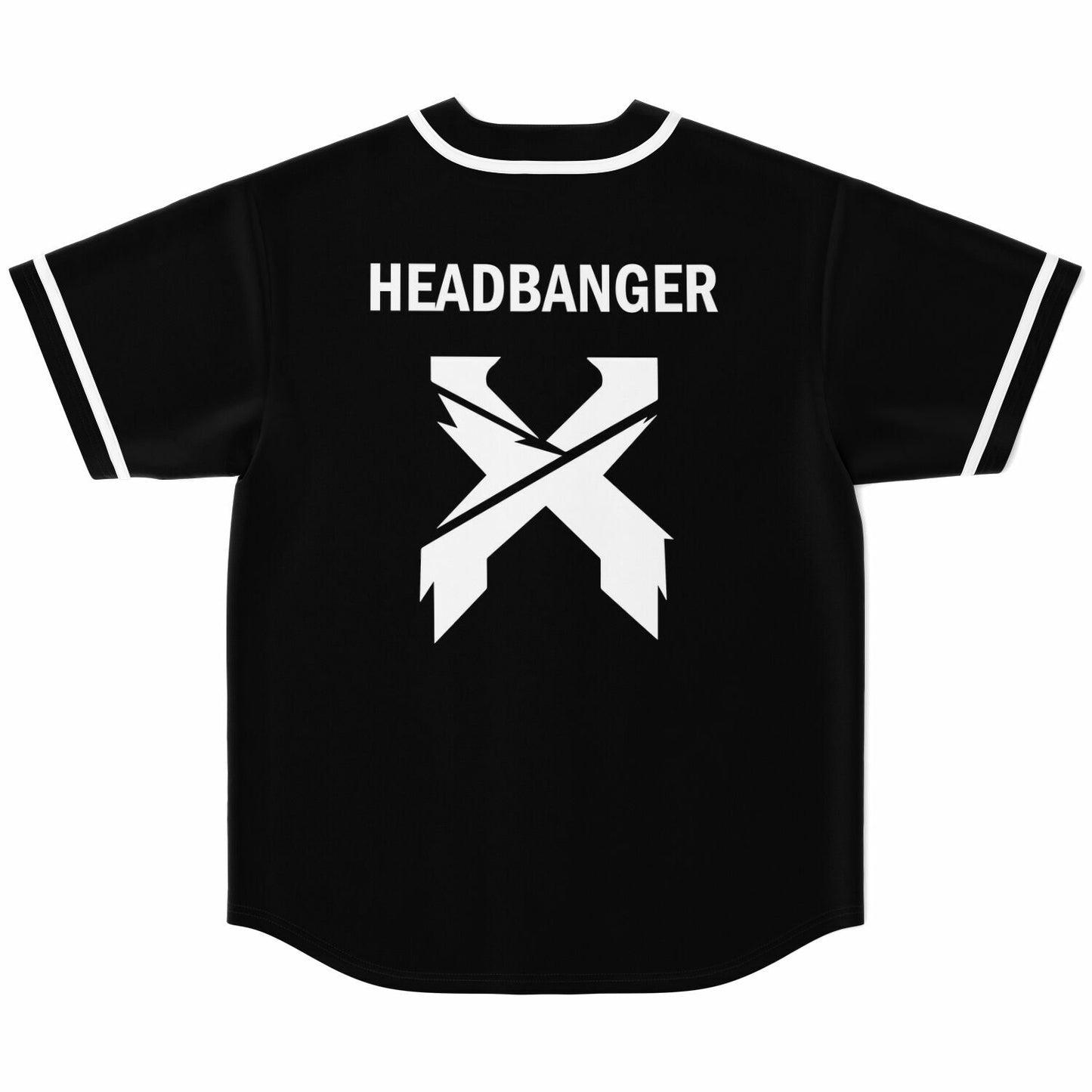 Headbanger plain baseball jersey V2