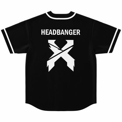 Headbanger plain baseball jersey V2