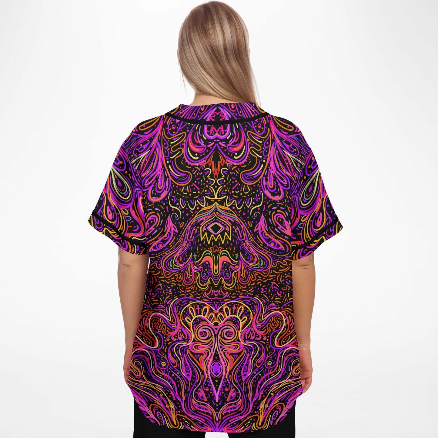Trippy set baseball jersey