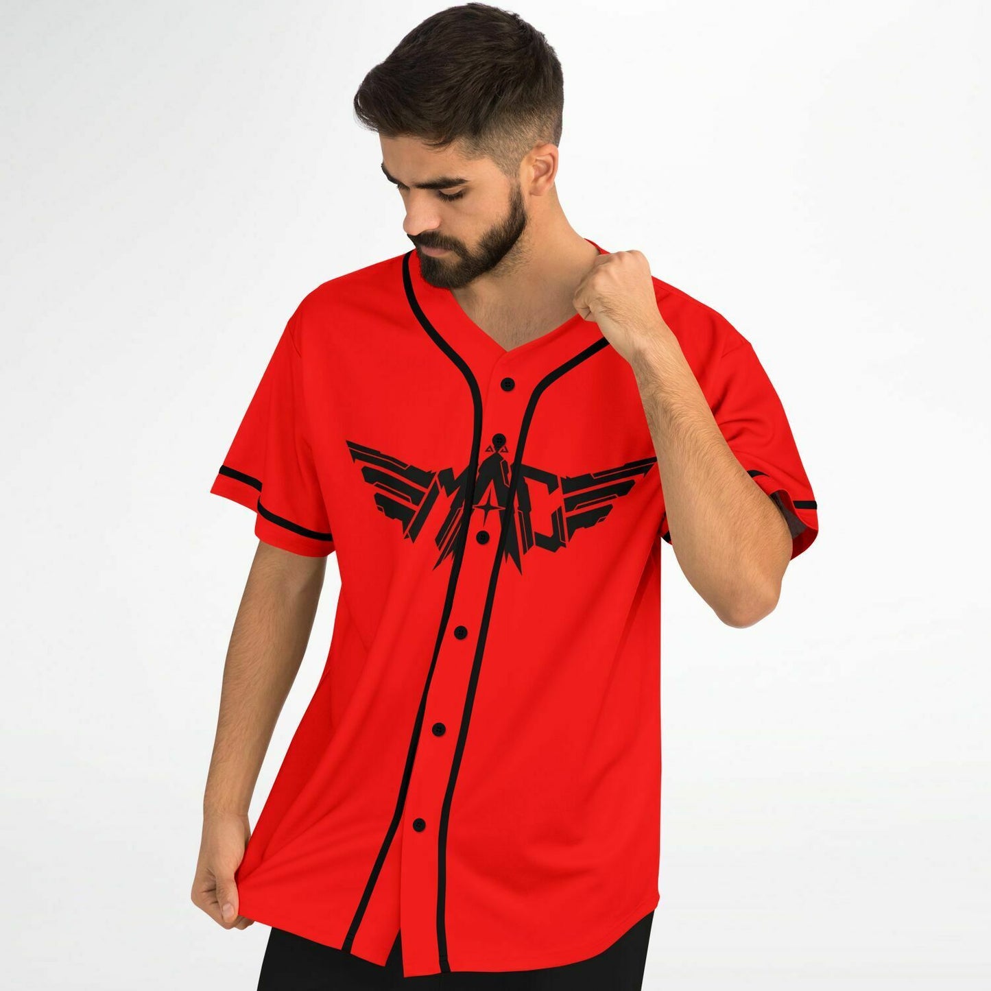 Aj custom baseball jersey