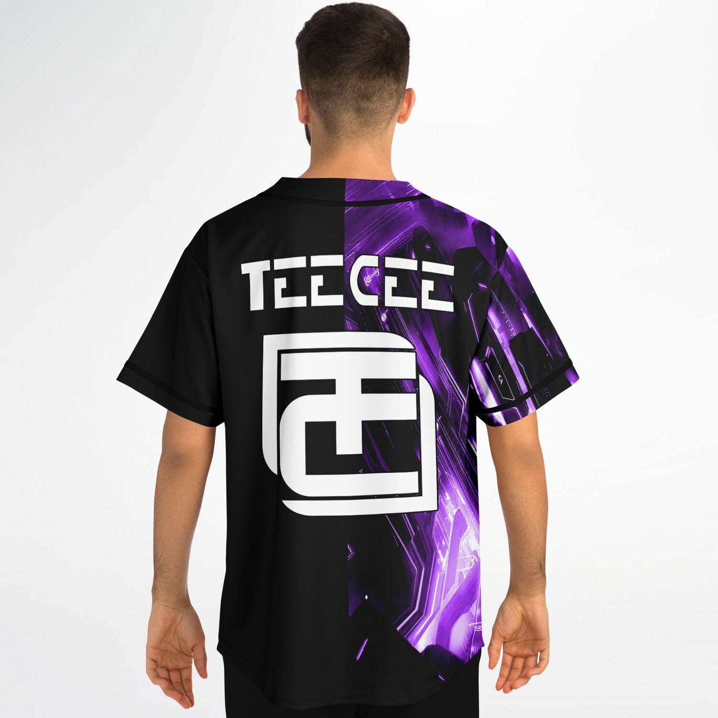 Purple teecee baseball jersey