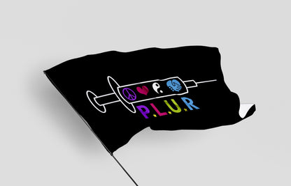PEACE . LOVE . UNITY. RESPECT FLAG