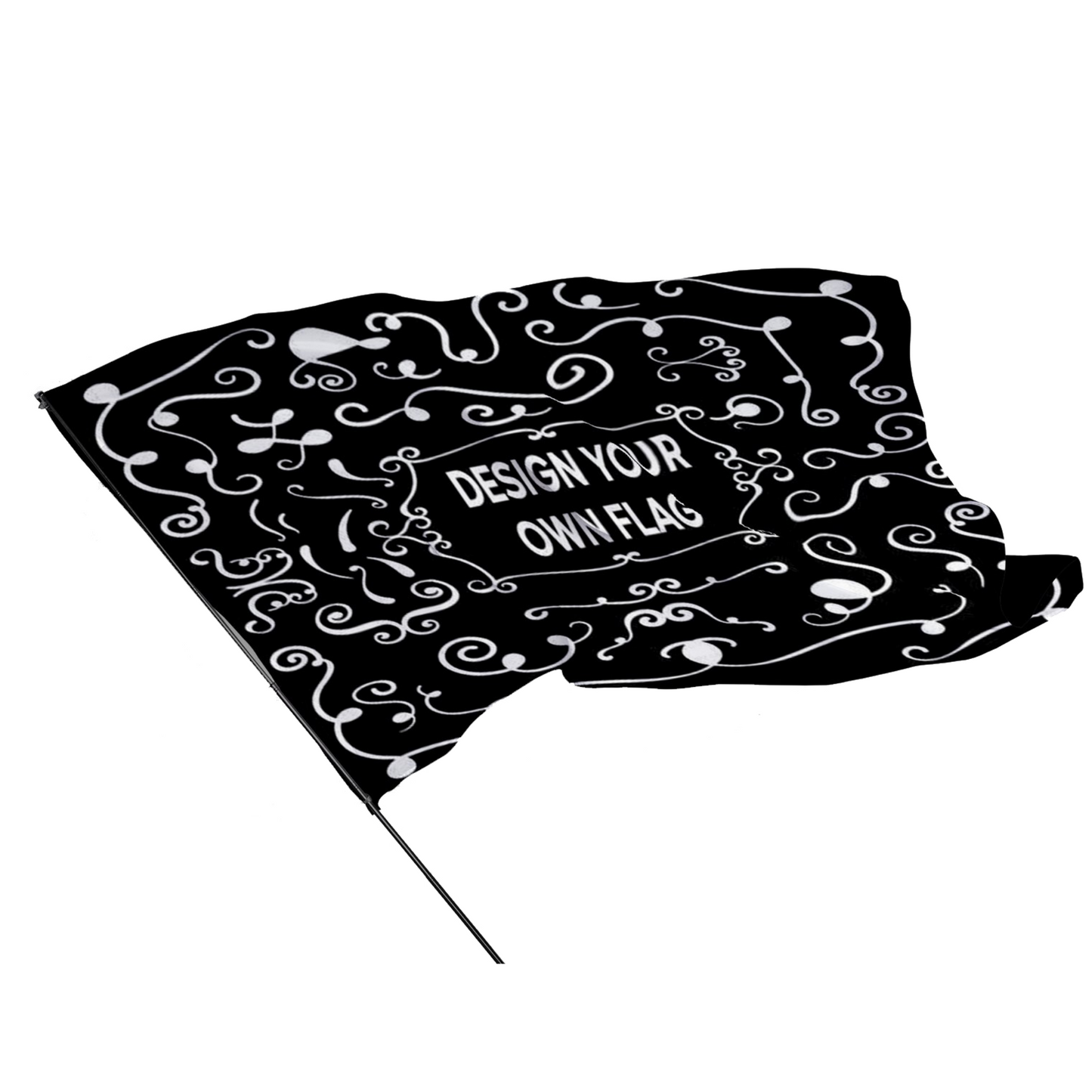 CUSTOMIZE YOUR OWN RAVE FLAG