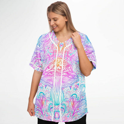 Active mushroom baseball jersey