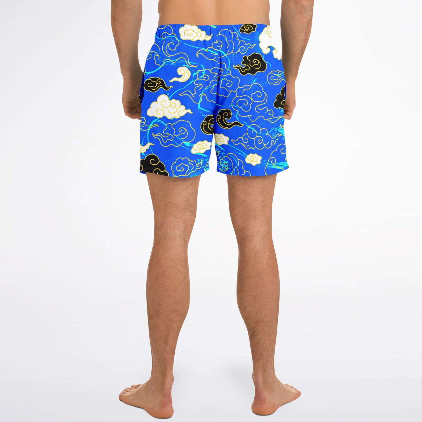 Chinese clouds  swim trunks