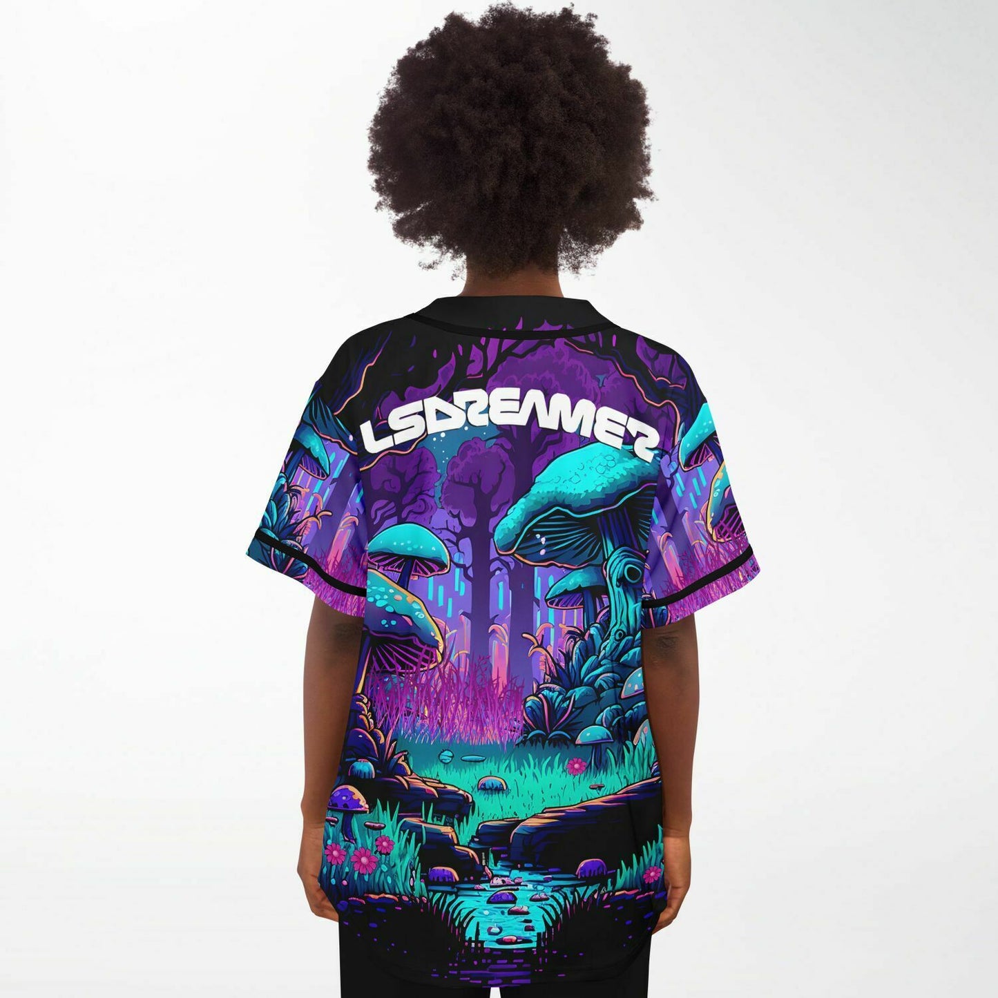 Gabe custom rave Baseball Jersey V1