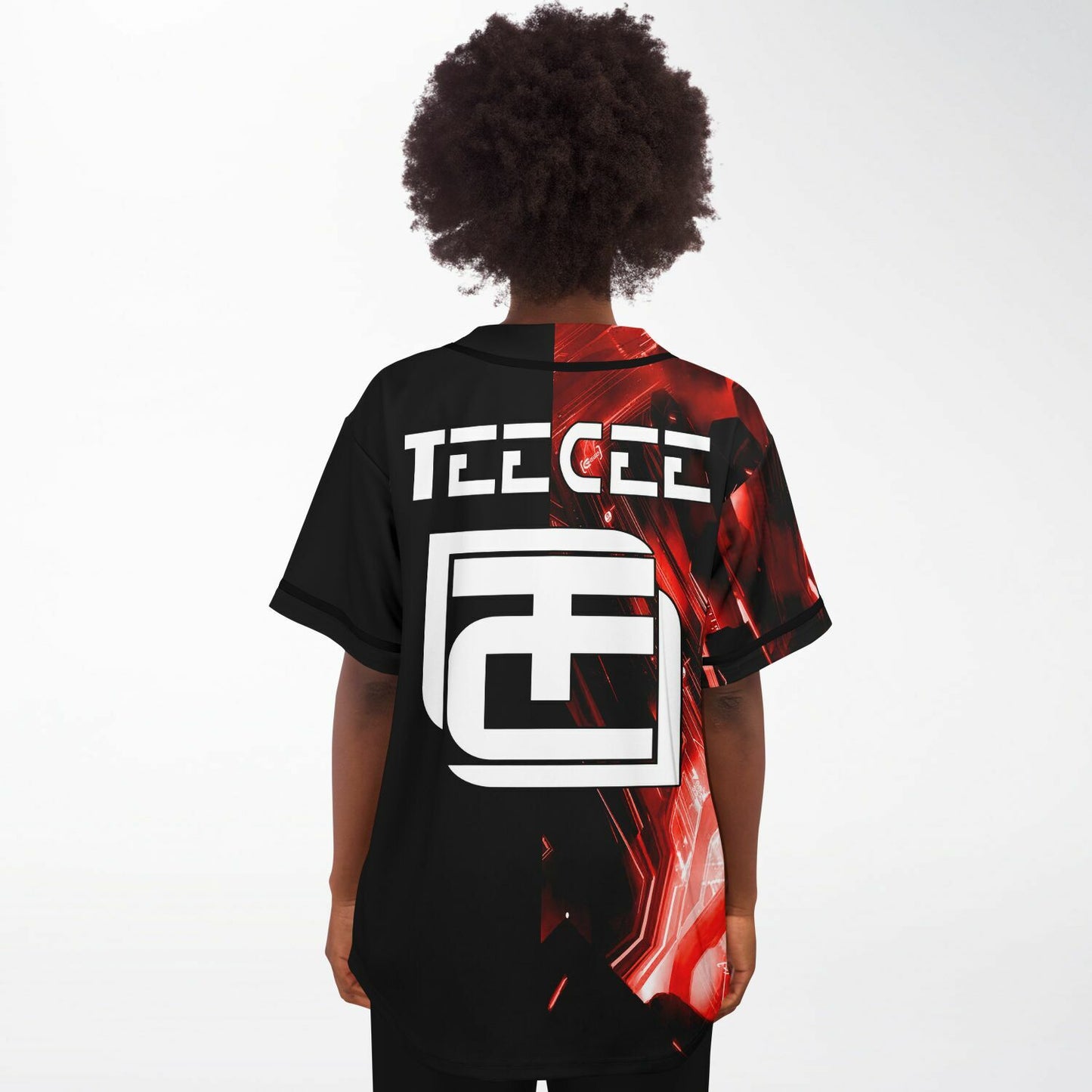 Red Teecee baseball jersey