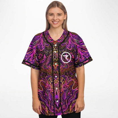 Trippy set baseball jersey