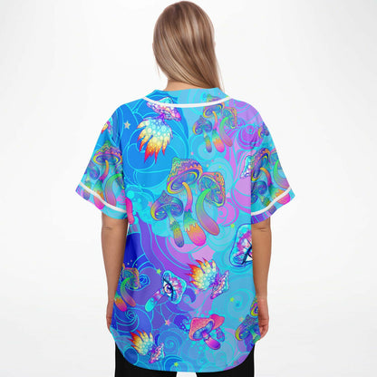 Mushrooms set baseball jersey