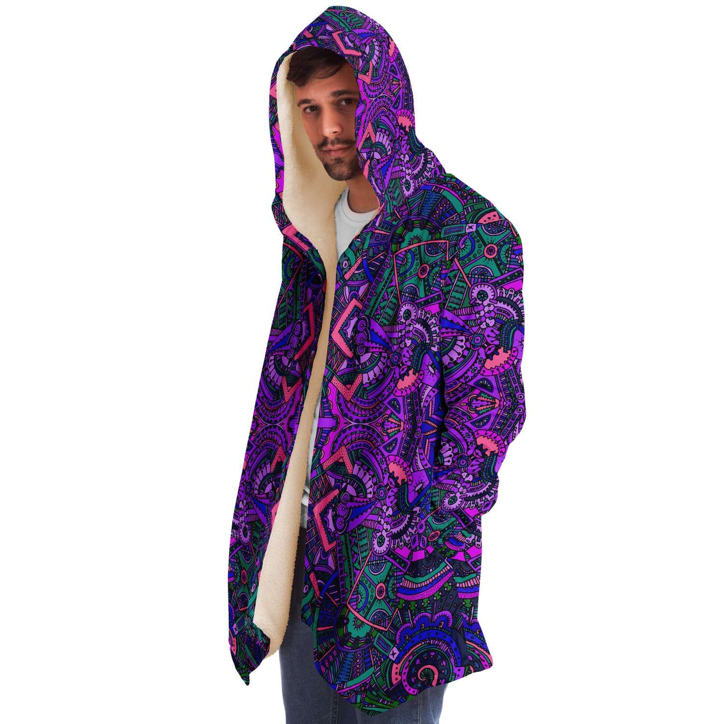 Colorful abstract Tech cloak