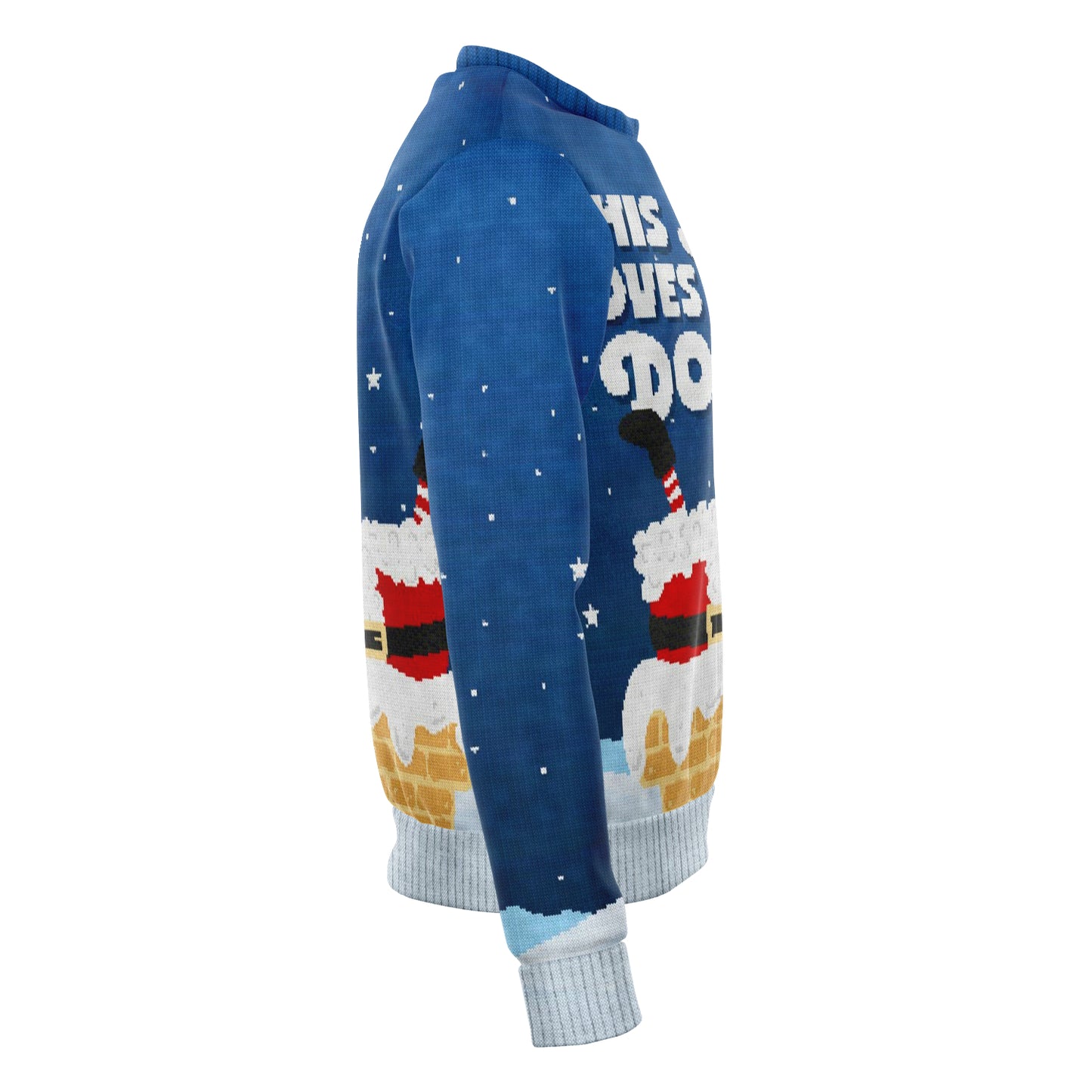 This Santa Loves To Go Down