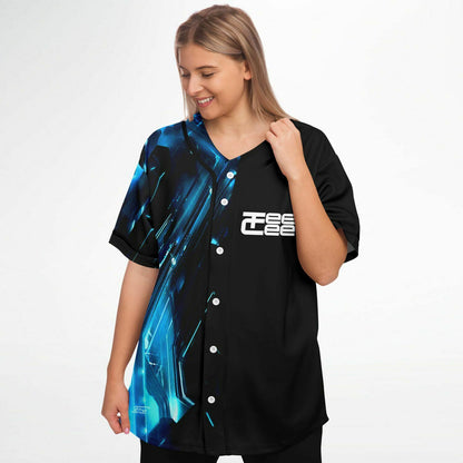 Blue Teecee baseball jersey