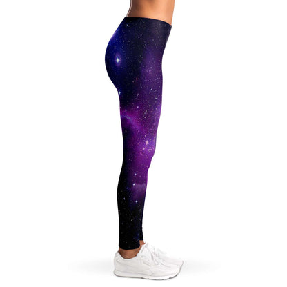 Purple Galaxy Leggings
