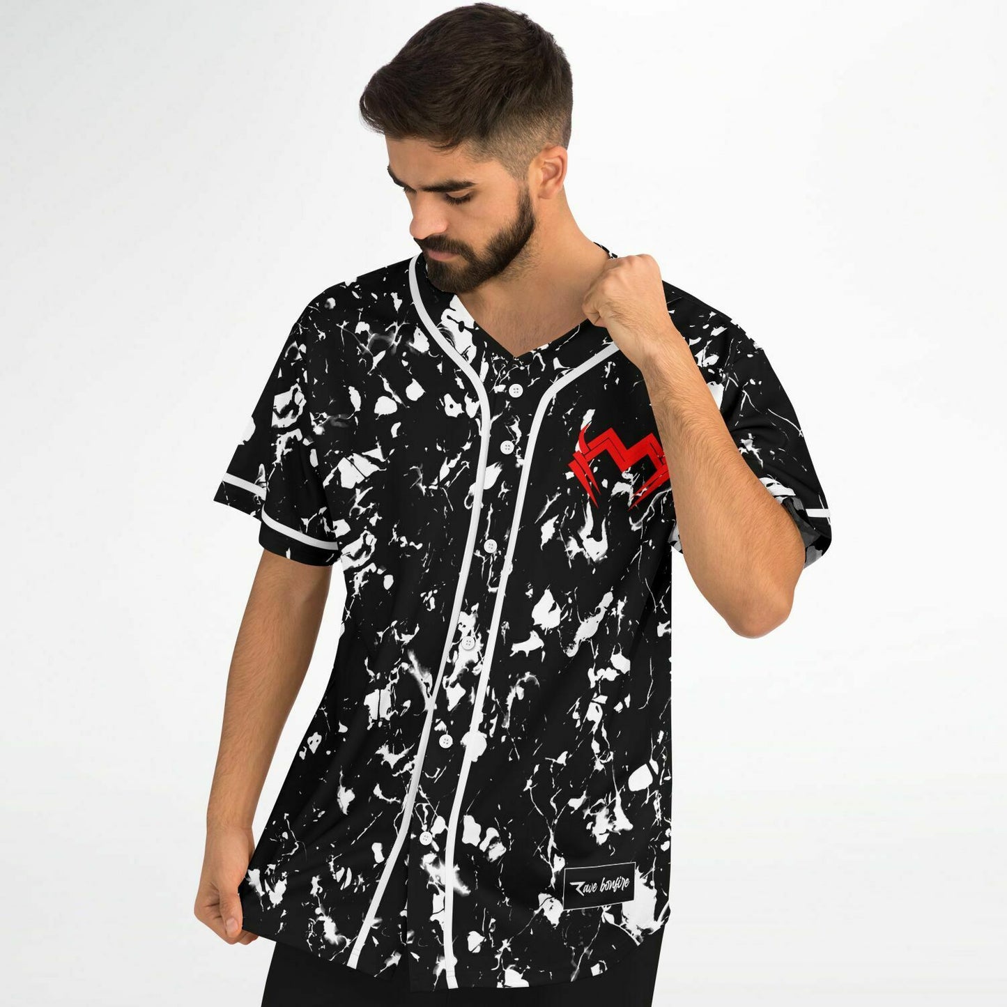 Stay wonky baseball jersey V3