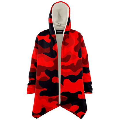 Red camouflage Cloak