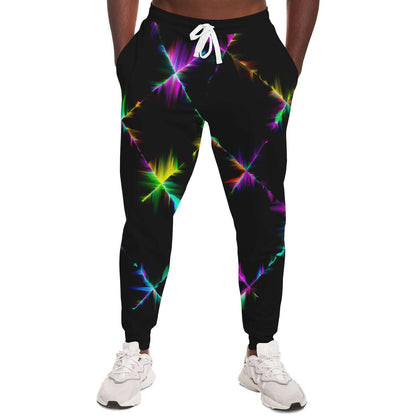 Neon light jogger