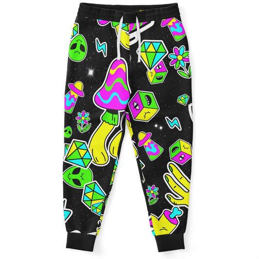 Colorful trippy shapes