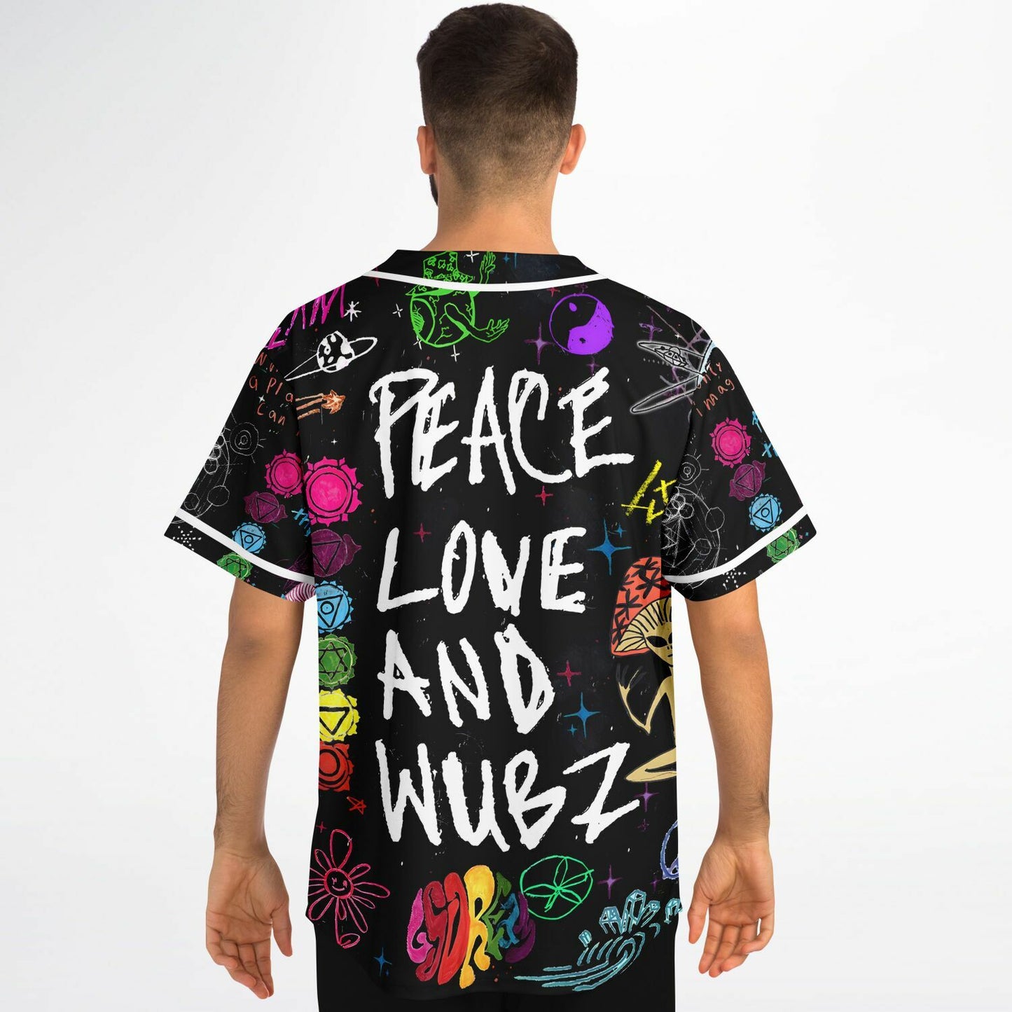 Peace love and wubz custom jersey