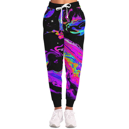 Pink acid trip jogger