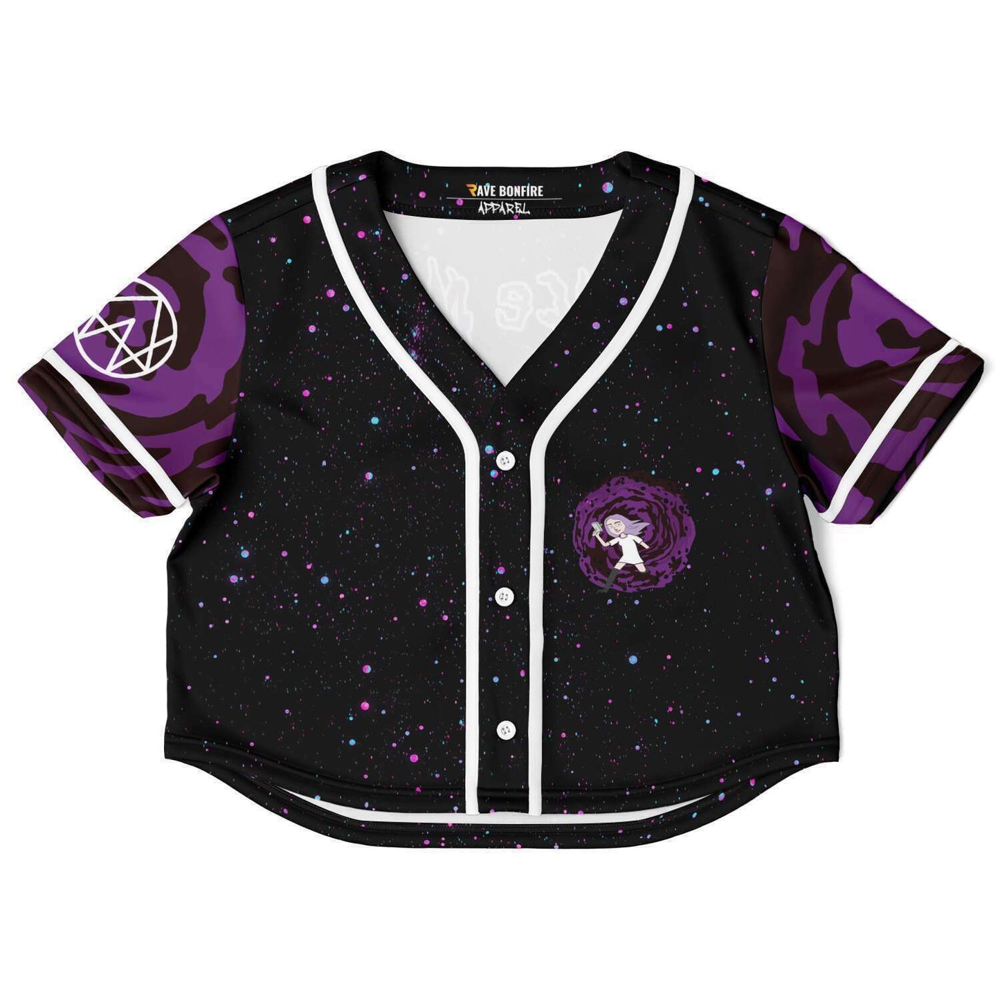 space mom crop top jersey