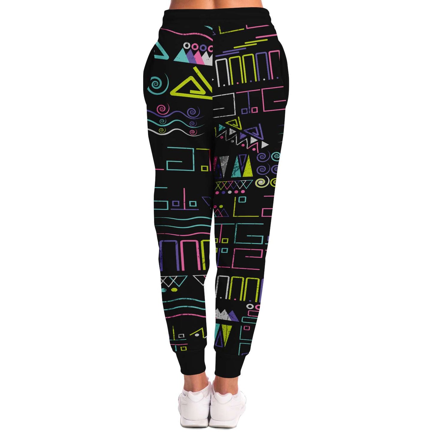 Colorful tribe pattern jogger