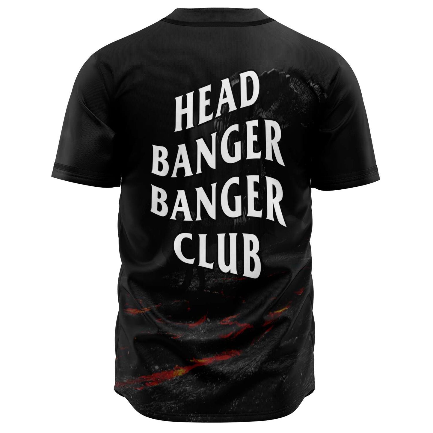 Head banger banger club baseball jersey