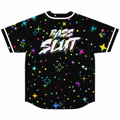 Bass slut rave Baseball Jersey
