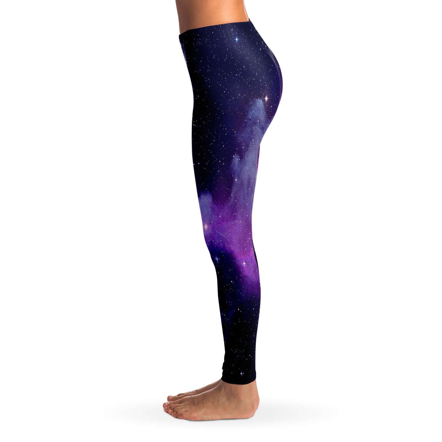 Purple Galaxy Leggings