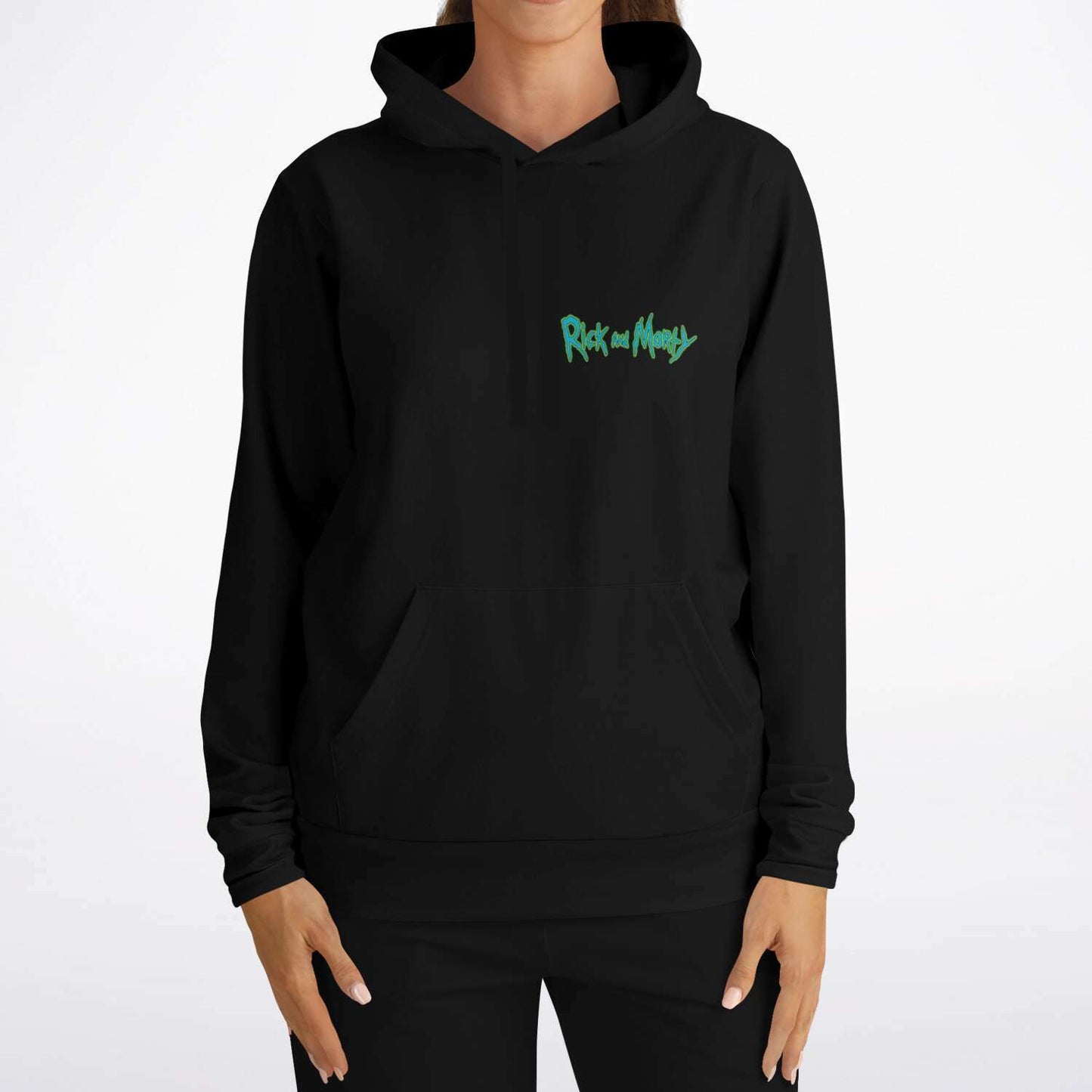 Rick & morty silhouette hoodie
