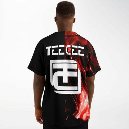 Red Teecee baseball jersey
