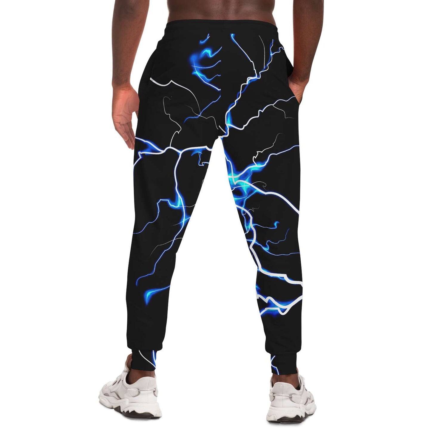 Blue Electric bold jogger