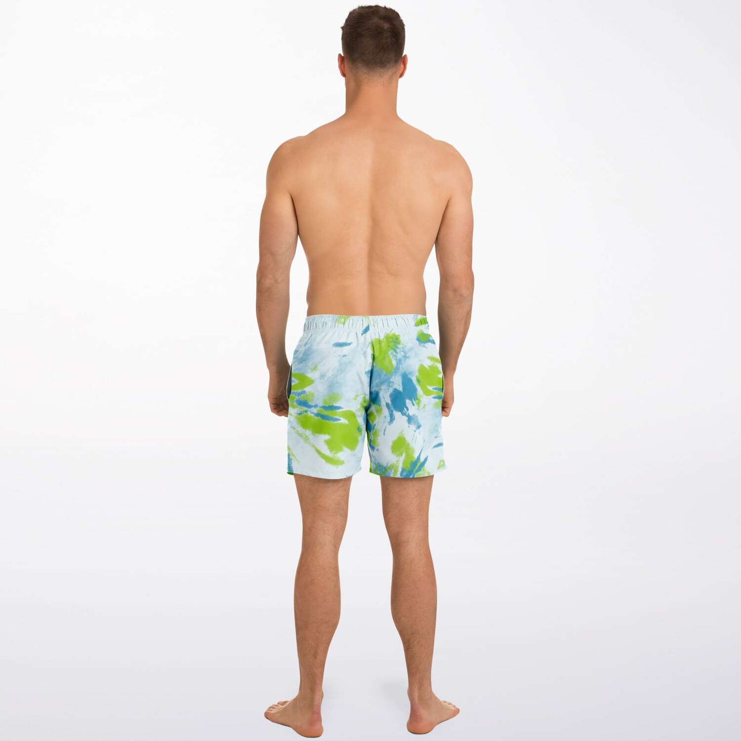 Tie dye swim trunk