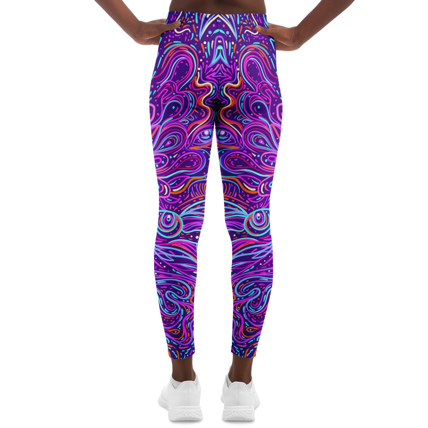 Trippy psychedelic leggings