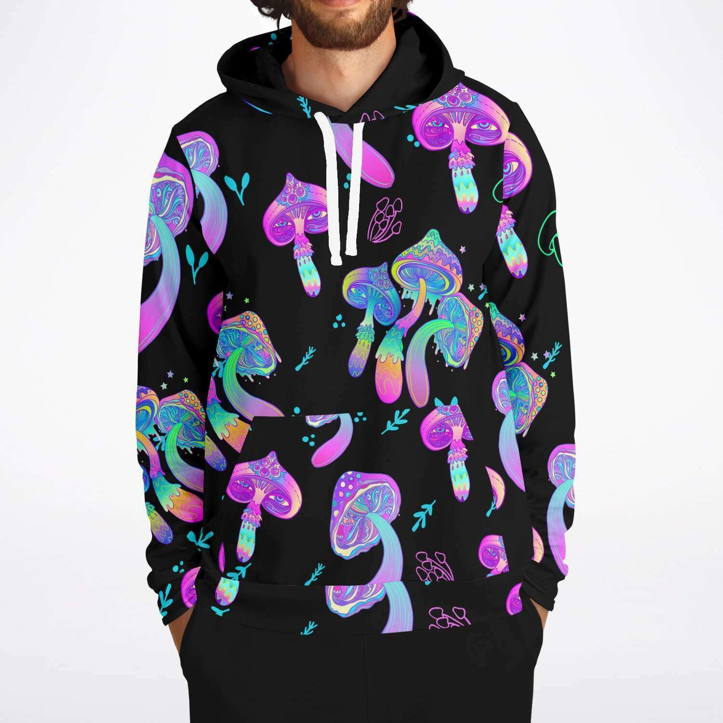 Mushrooms forest hoodie