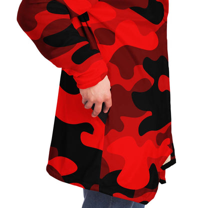 Red camouflage Cloak