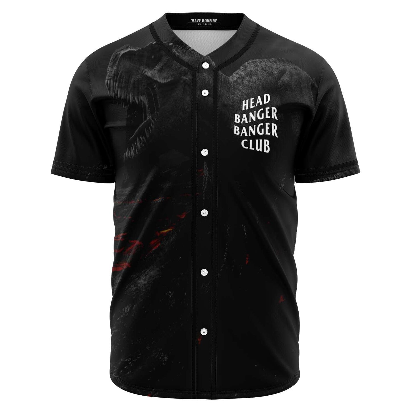 Head banger banger club baseball jersey