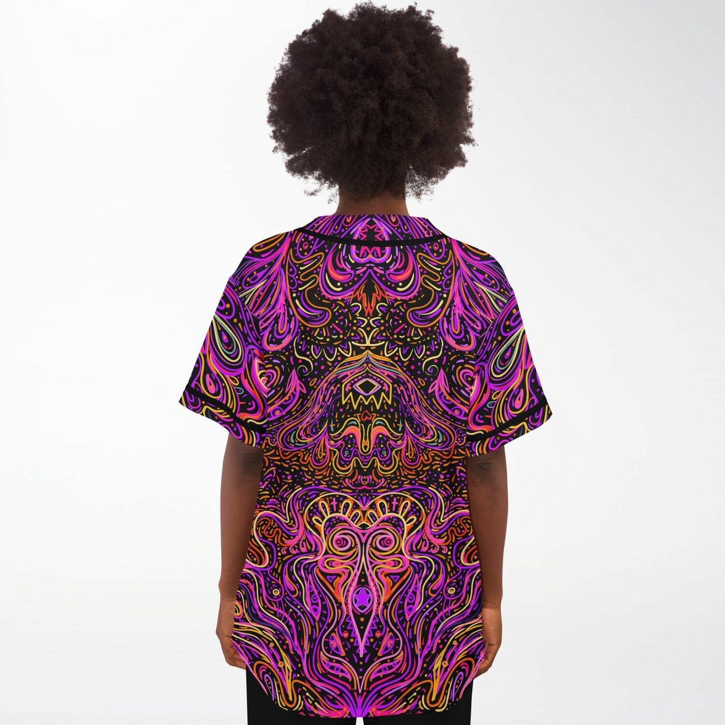 Trippy set baseball jersey