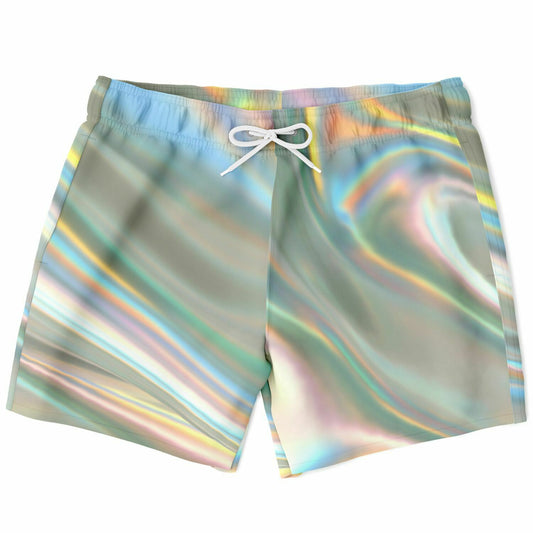 iridescent colors swim trunks