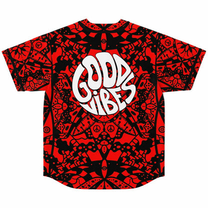 Good vibes Baseball Jersey
