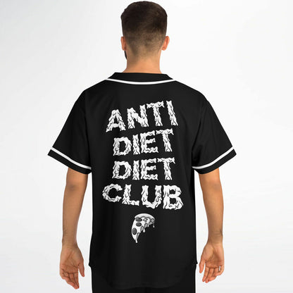 Anti diet club baseball jersey