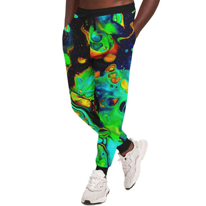 Green liquid space jogger