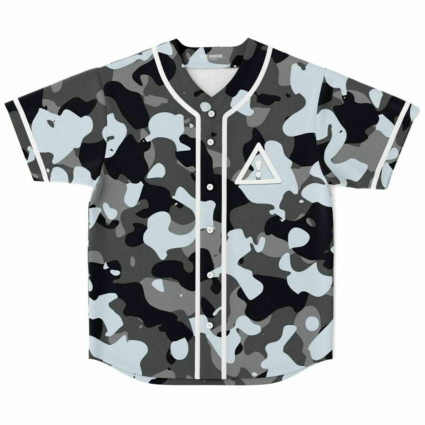 Jessica N Camo Baseball Jersey  V1