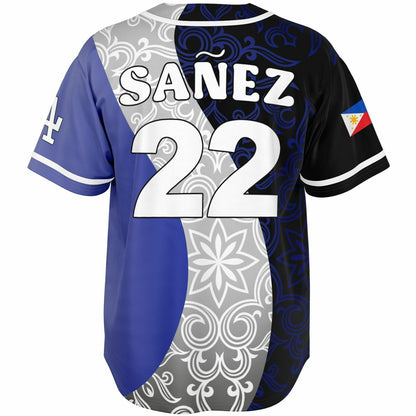 Jessica N Baseball Jersey - Sanez