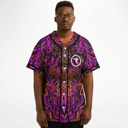 Trippy set baseball jersey