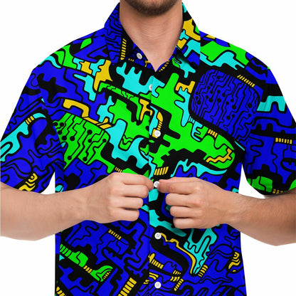 Spire short sleeve button down shirt