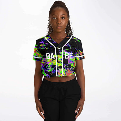 nobody like us crop top jersey
